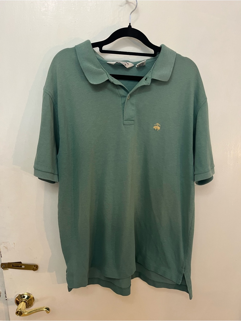 Brooks Brothers Seafoam Green Polo